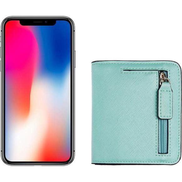 Womens Rfid Blocking Small Compact Bifold Luxury Genuine Leather Pocket Wallet - Picture 2 of 6